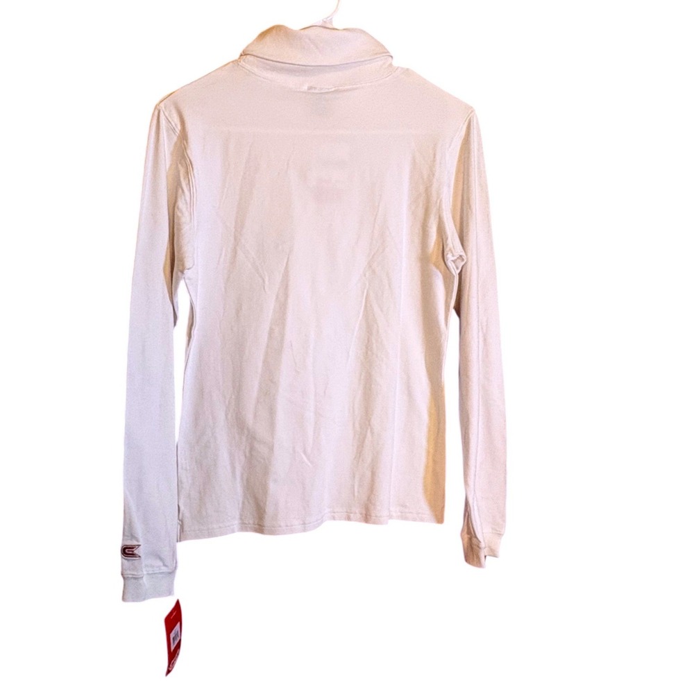 Colosseum Turtleneck Men M White Good Texas Longhorns Embroidered NCAA Top - Picture 2 of 11